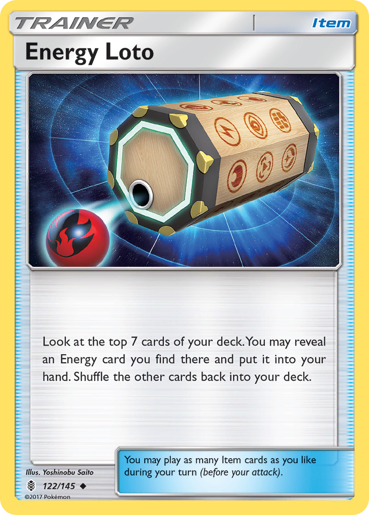 Energy Loto (122/145) [Sun & Moon: Guardians Rising] | KingTCG.ca