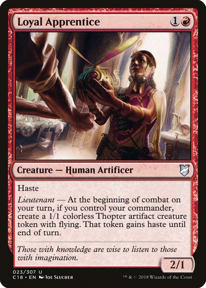 Loyal Apprentice [Commander 2018] | KingTCG.ca