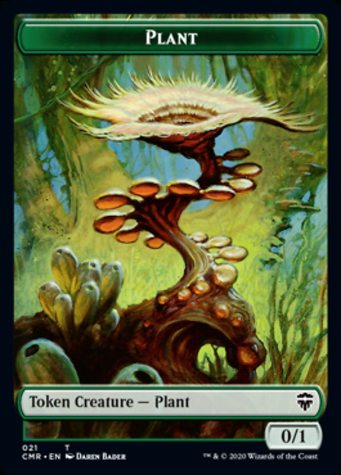 Illusion // Plant Token [Commander Legends Tokens] | KingTCG.ca