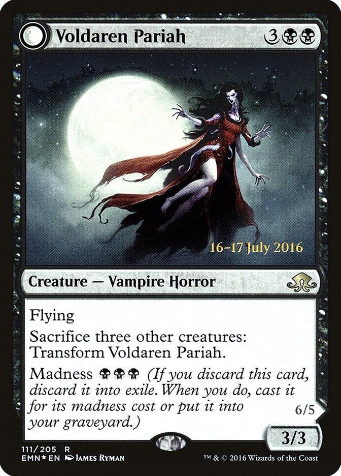 Voldaren Pariah // Abolisher of Bloodlines [Eldritch Moon Promos] | KingTCG.ca