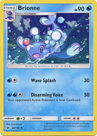 Brionne (40/149) (Cosmos Holo) [Sun & Moon: Base Set] | KingTCG.ca