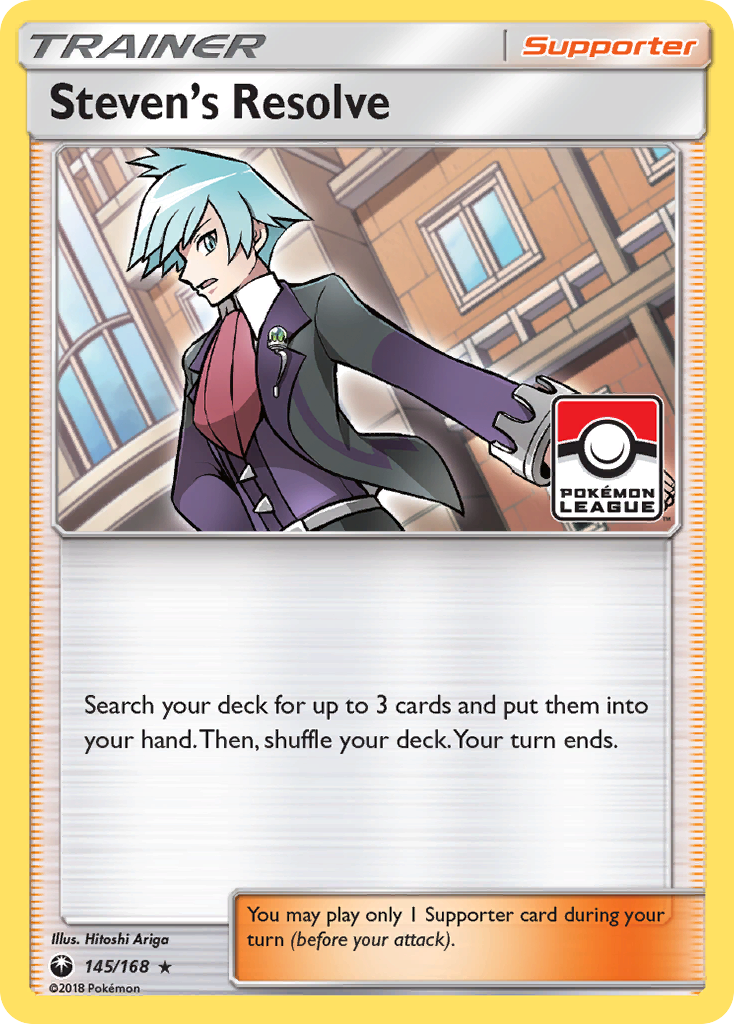 Steven's Resolve (145/168) [Sun & Moon: Celestial Storm] | KingTCG.ca