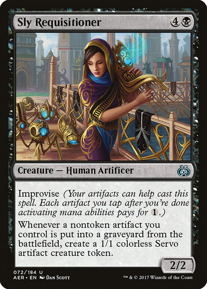 Sly Requisitioner [Aether Revolt] | KingTCG.ca