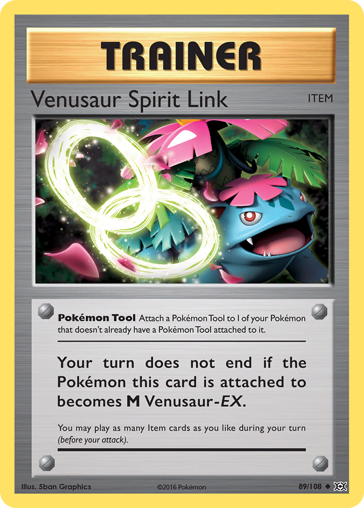 Venusaur Spirit Link (89/108) [XY: Evolutions] | KingTCG.ca