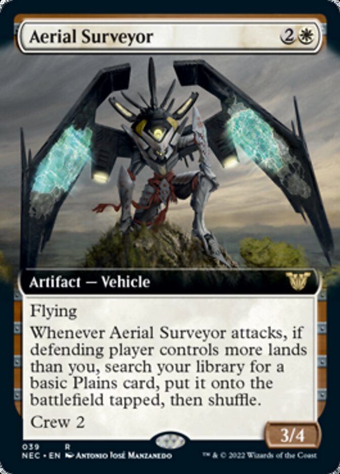 Aerial Surveyor (Extended) [Kamigawa: Neon Dynasty Commander] | KingTCG.ca