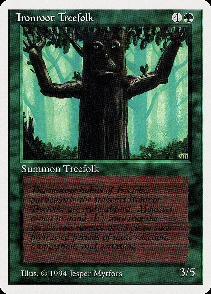 Ironroot Treefolk [Summer Magic / Edgar] | KingTCG.ca