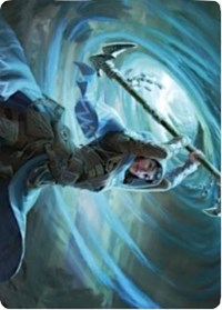 Sea Gate Stormcaller Art Card [Zendikar Rising Art Series] | KingTCG.ca