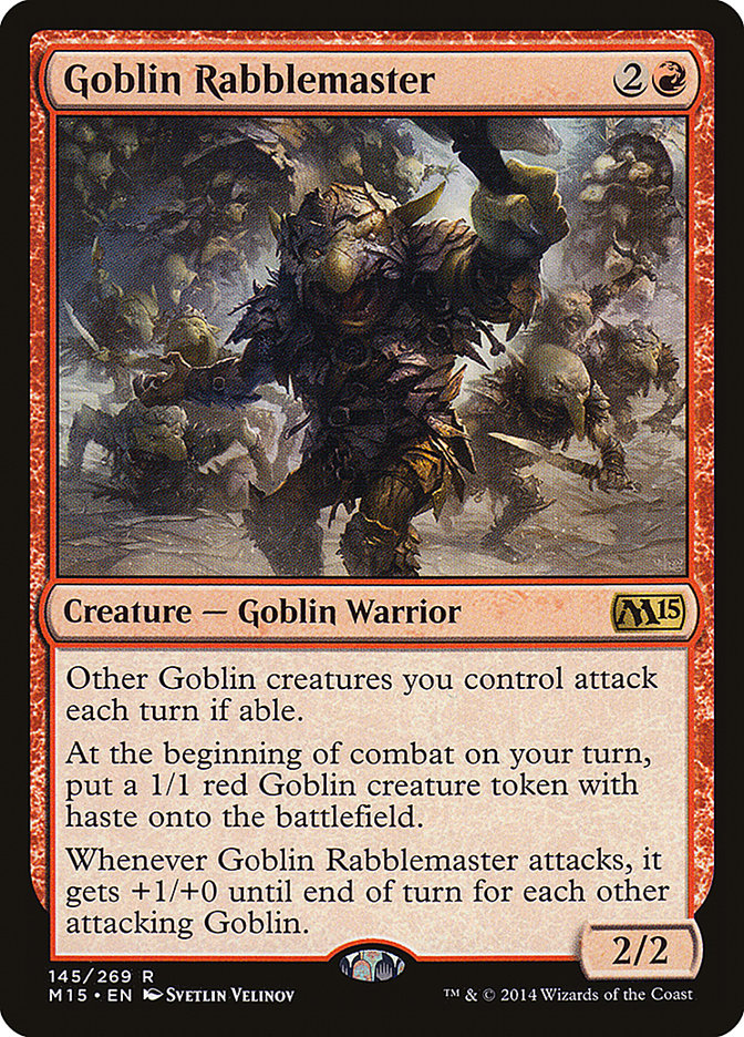 Goblin Rabblemaster [Magic 2015] | KingTCG.ca