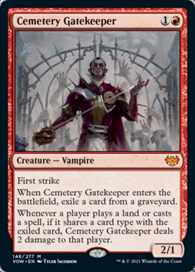 Cemetery Gatekeeper [Innistrad: Crimson Vow] | KingTCG.ca