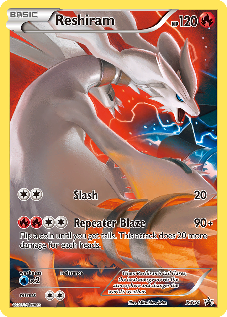 Reshiram (XY74) [XY: Black Star Promos] | KingTCG.ca