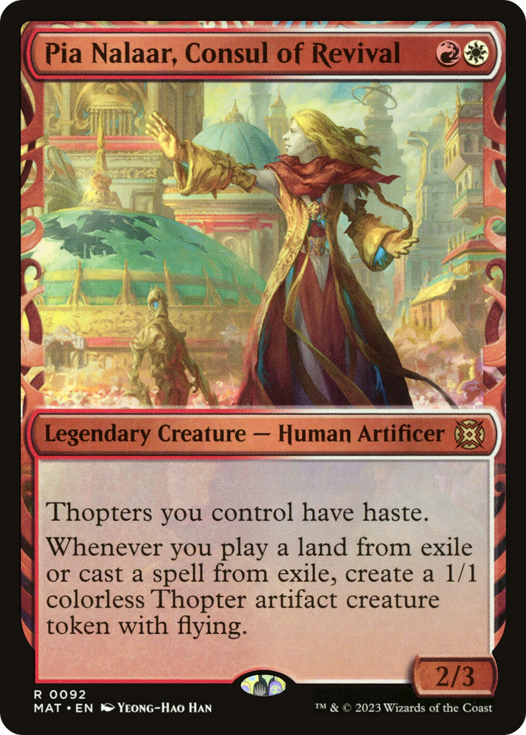 Pia Nalaar, Consul of Revival (Showcase) [March of the Machine: The Aftermath] | KingTCG.ca