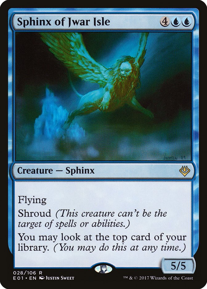 Sphinx of Jwar Isle [Archenemy: Nicol Bolas] | KingTCG.ca