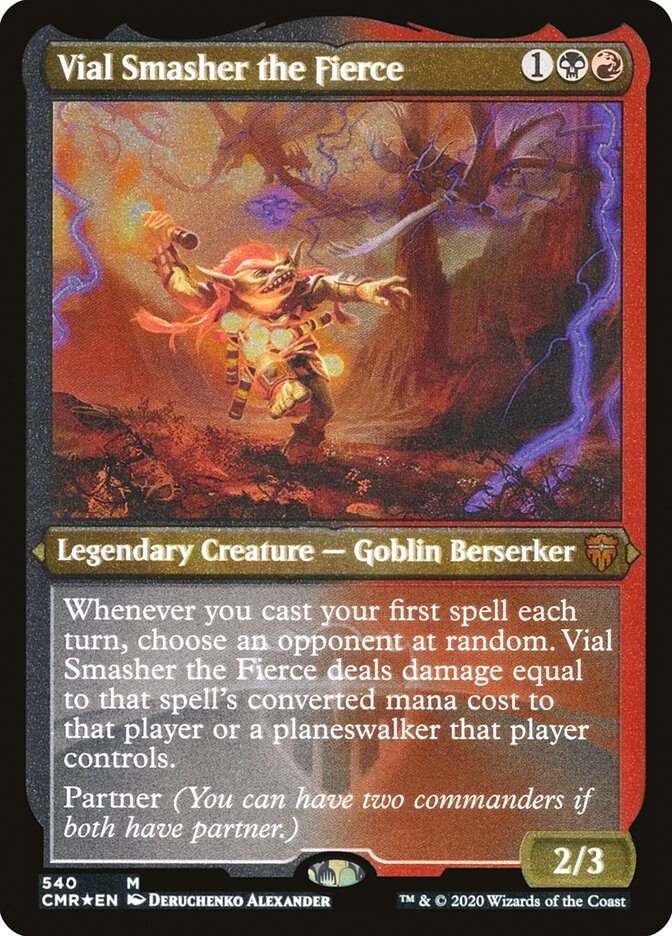 Vial Smasher the Fierce (Foil Etched) [Commander Legends] | KingTCG.ca