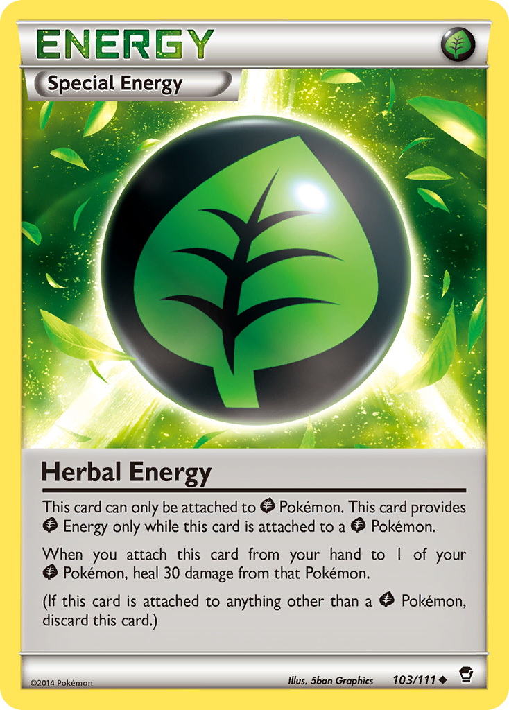 Herbal Energy (103/111) [XY: Furious Fists] | KingTCG.ca