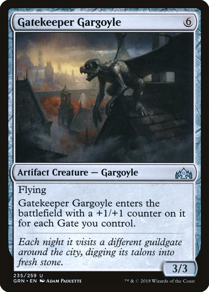 Gatekeeper Gargoyle [Guilds of Ravnica] | KingTCG.ca