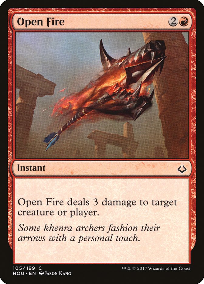 Open Fire [Hour of Devastation] | KingTCG.ca