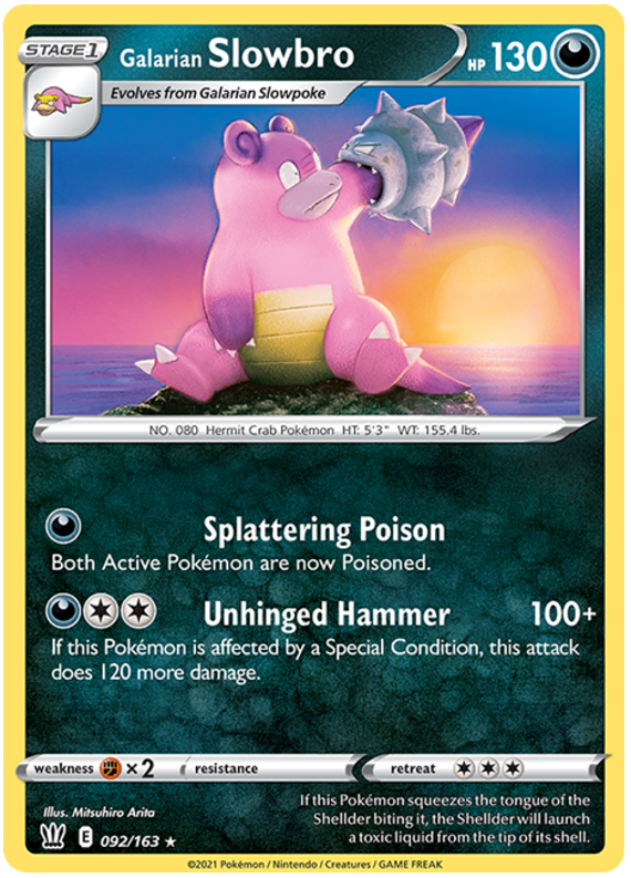 Galarian Slowbro (092/163) [Sword & Shield: Battle Styles] | KingTCG.ca