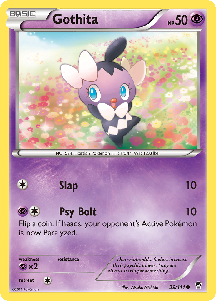 Gothita (39/111) [XY: Furious Fists] | KingTCG.ca