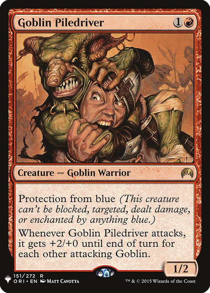 Goblin Piledriver [Mystery Booster] | KingTCG.ca