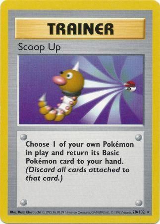 Scoop Up (78/102) [Base Set (Shadowless)] | KingTCG.ca