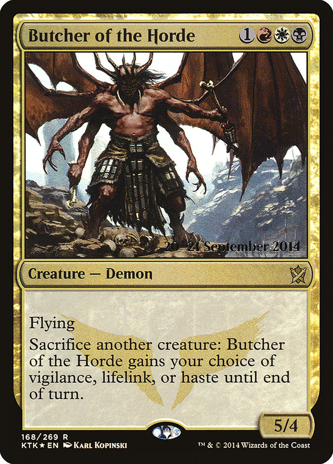 Butcher of the Horde [Khans of Tarkir Promos] | KingTCG.ca