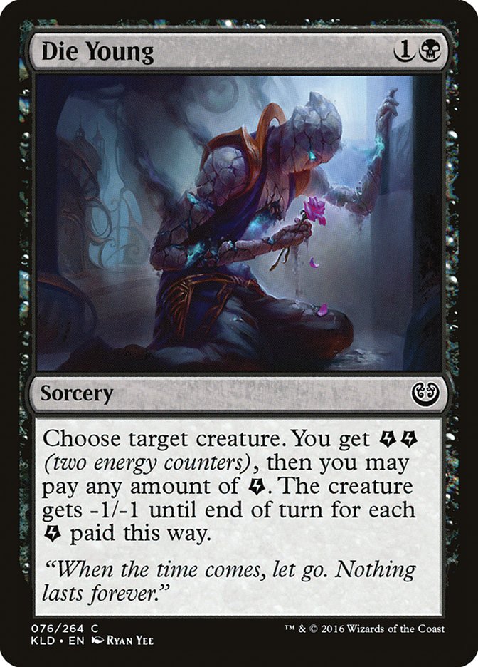 Die Young [Kaladesh] | KingTCG.ca