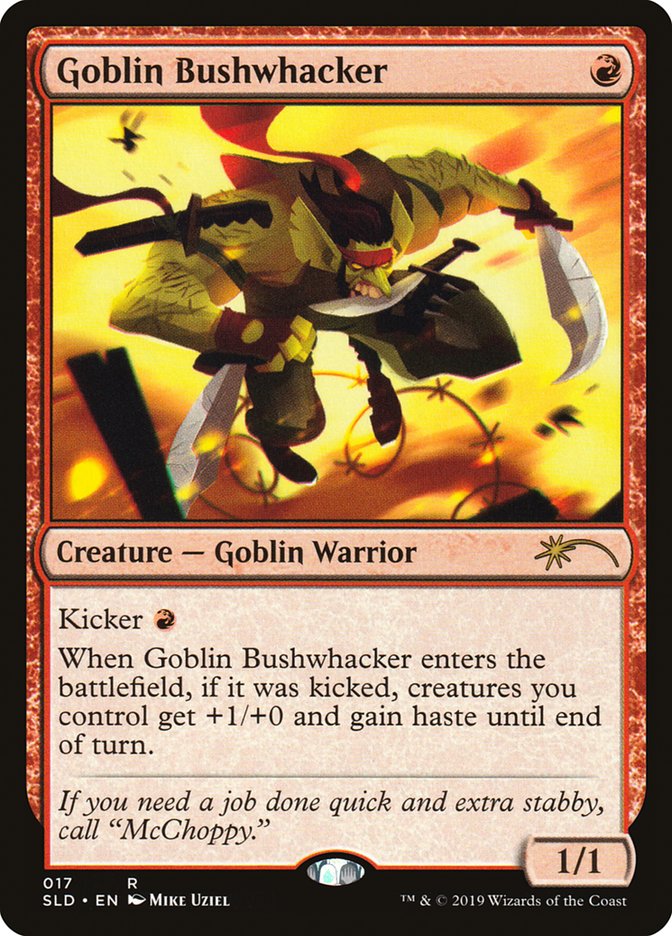 Goblin Bushwhacker [Secret Lair Drop Series] | KingTCG.ca