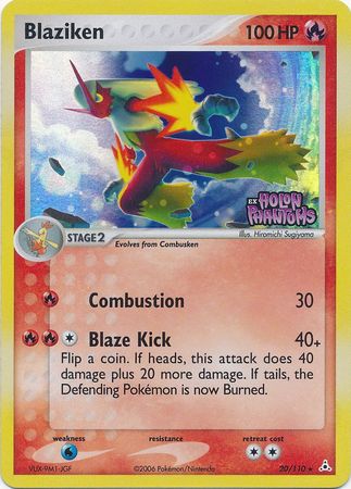 Blaziken (20/110) (Stamped) [EX: Holon Phantoms] | KingTCG.ca