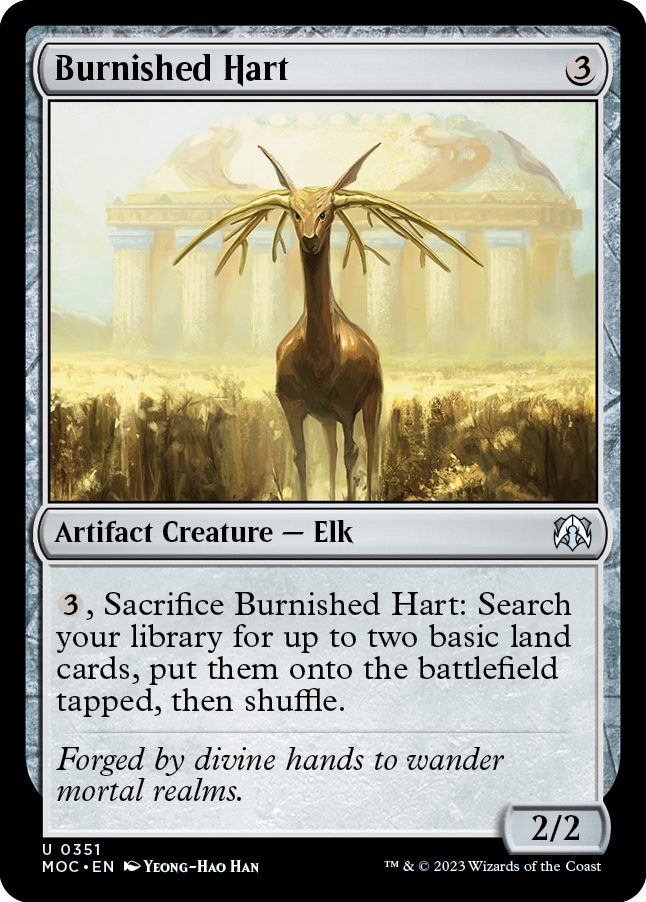 Burnished Hart [March of the Machine Commander] | KingTCG.ca