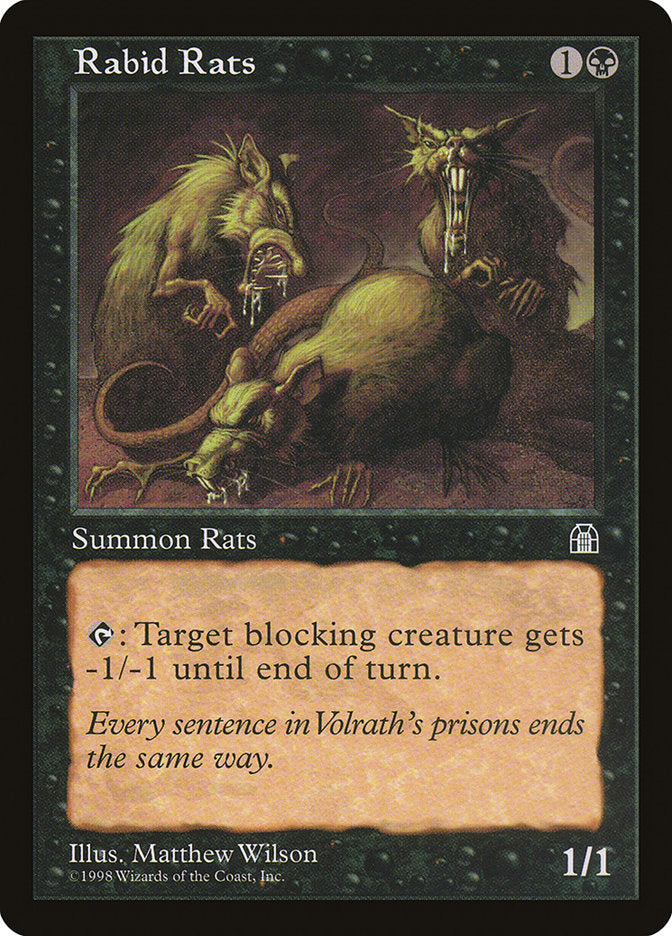 Rabid Rats [Stronghold] | KingTCG.ca