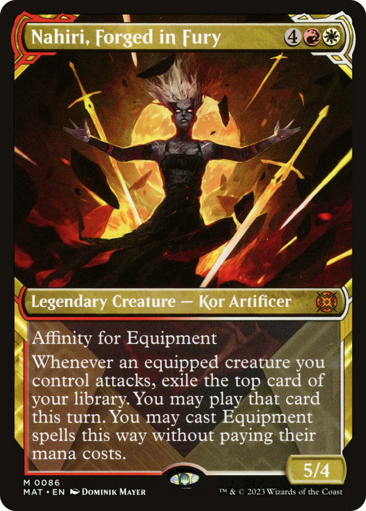 Nahiri, Forged in Fury (Showcase) [March of the Machine: The Aftermath] | KingTCG.ca