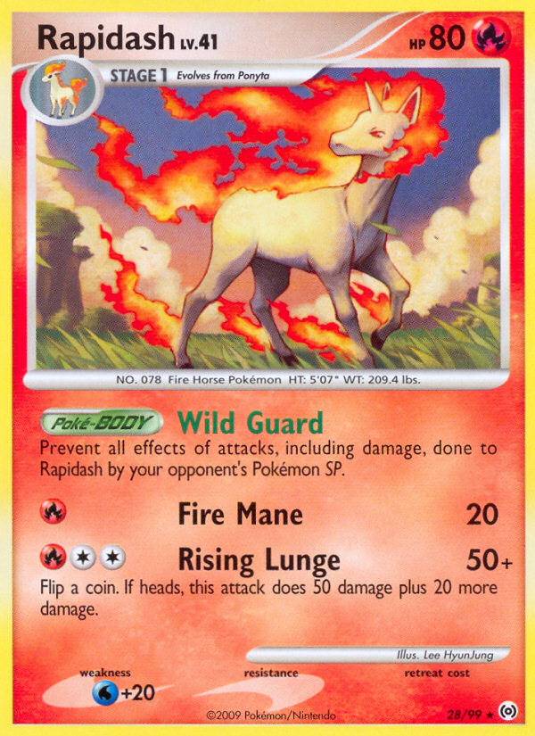 Rapidash (28/99) [Arceus] | KingTCG.ca