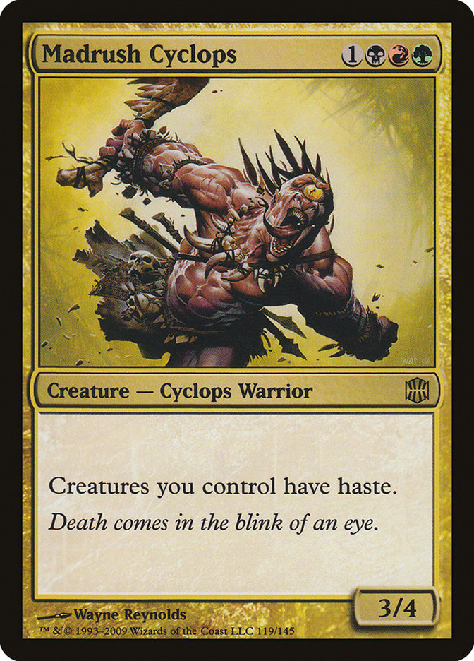 Madrush Cyclops [Alara Reborn] | KingTCG.ca