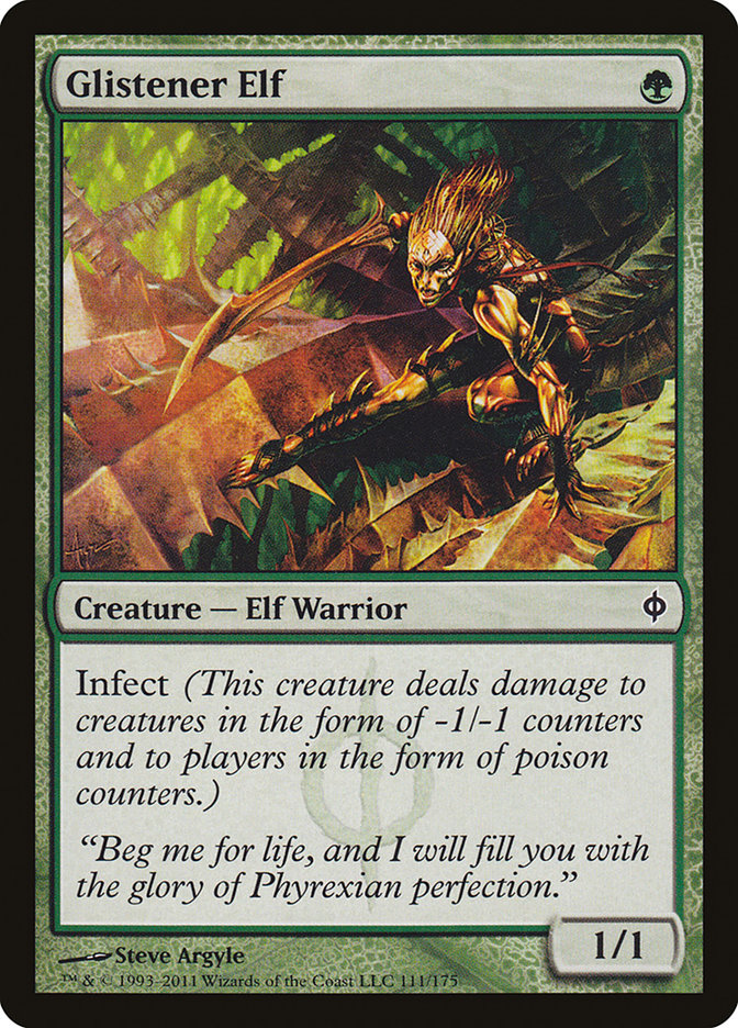 Glistener Elf [New Phyrexia] | KingTCG.ca