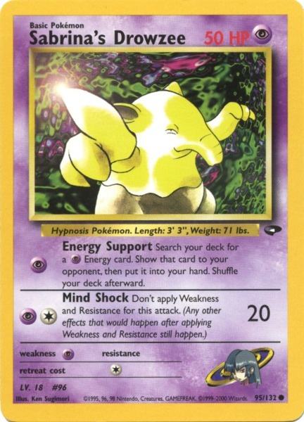 Sabrina's Drowzee (95/132) [Gym Challenge] | KingTCG.ca