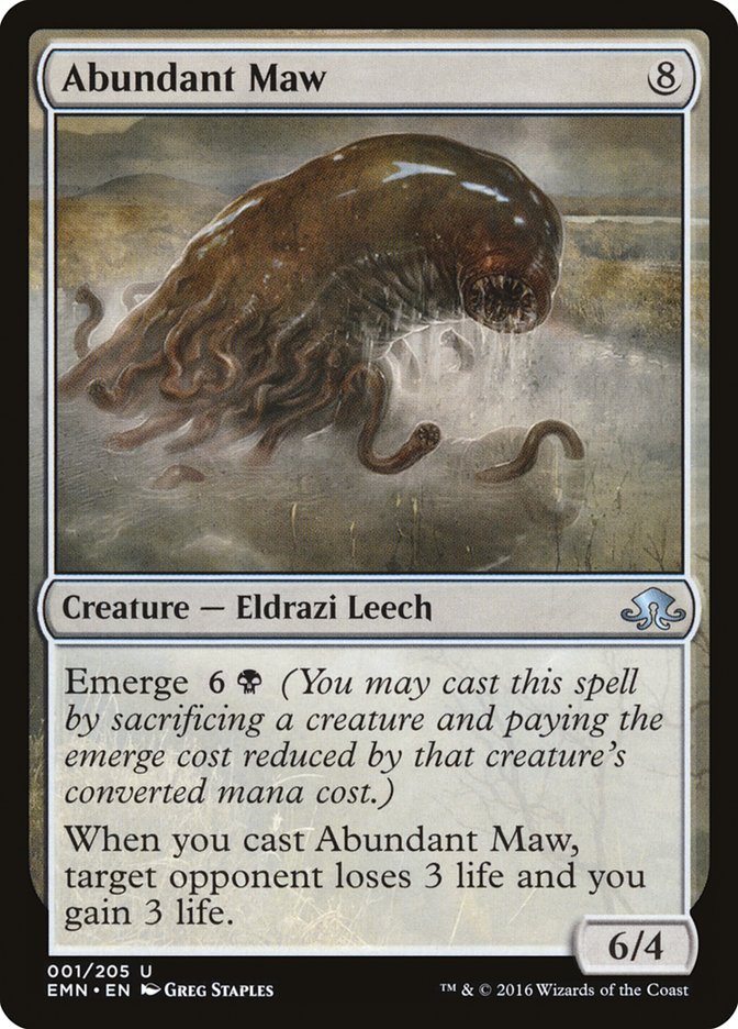 Abundant Maw [Eldritch Moon] | KingTCG.ca