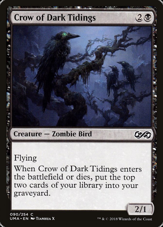 Crow of Dark Tidings [Ultimate Masters] | KingTCG.ca