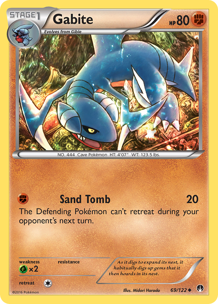 Gabite (69/122) [XY: BREAKpoint] | KingTCG.ca