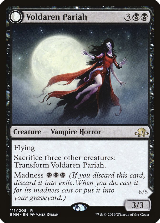 Voldaren Pariah // Abolisher of Bloodlines [Eldritch Moon] | KingTCG.ca