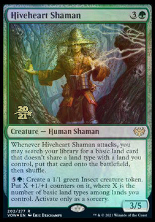 Hiveheart Shaman [Innistrad: Crimson Vow Prerelease Promos] | KingTCG.ca