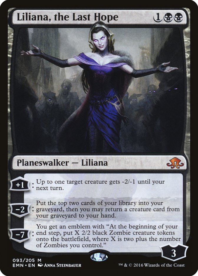 Liliana, the Last Hope [Eldritch Moon] | KingTCG.ca