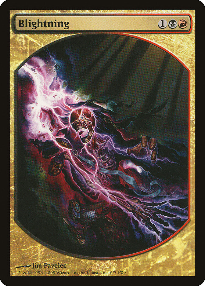 Blightning [Magic Player Rewards 2009] | KingTCG.ca