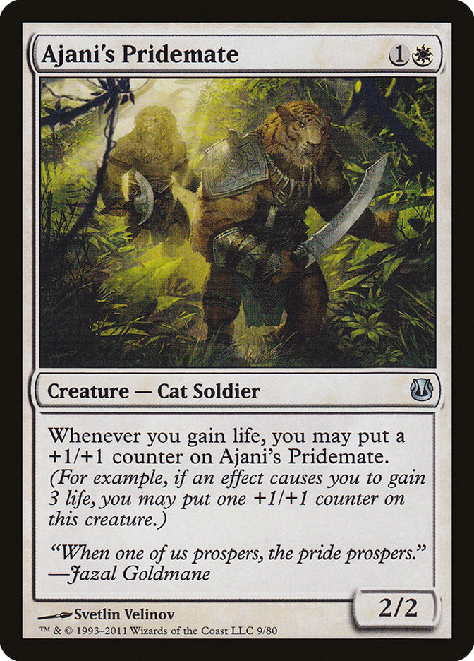 Ajani's Pridemate [Duel Decks: Ajani vs. Nicol Bolas] | KingTCG.ca