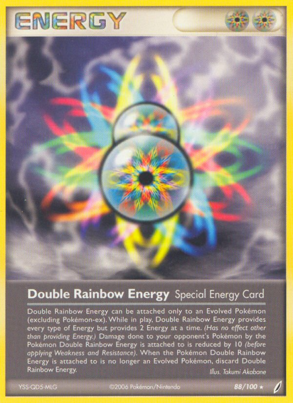 Double Rainbow Energy (88/100) [EX: Crystal Guardians] | KingTCG.ca