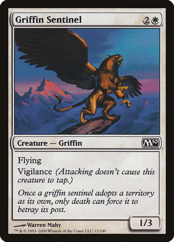 Griffin Sentinel [Magic 2010] | KingTCG.ca