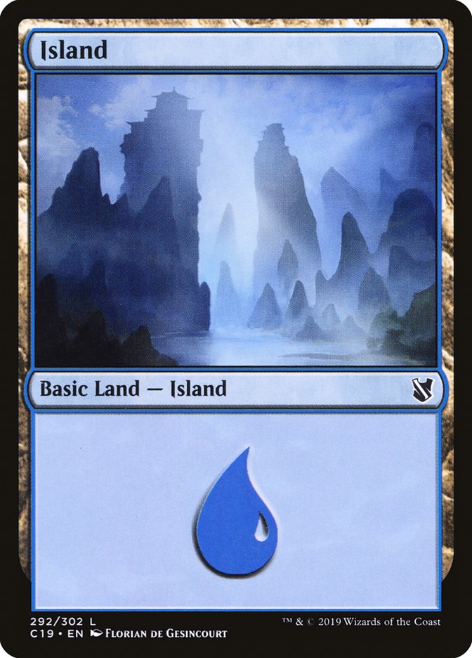 Island (292) [Commander 2019] | KingTCG.ca