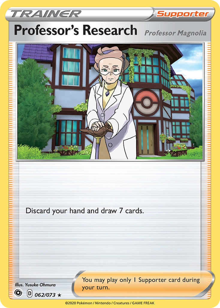 Professor's Research (Professor Magnolia) (62/073) [Sword & Shield: Champion's Path] | KingTCG.ca