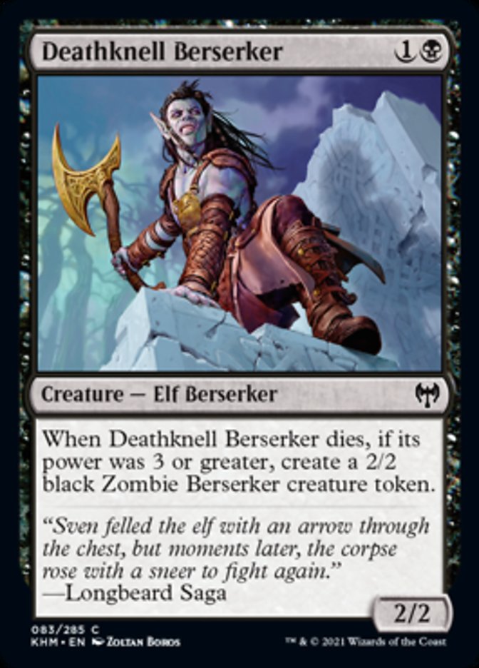 Deathknell Berserker [Kaldheim] | KingTCG.ca