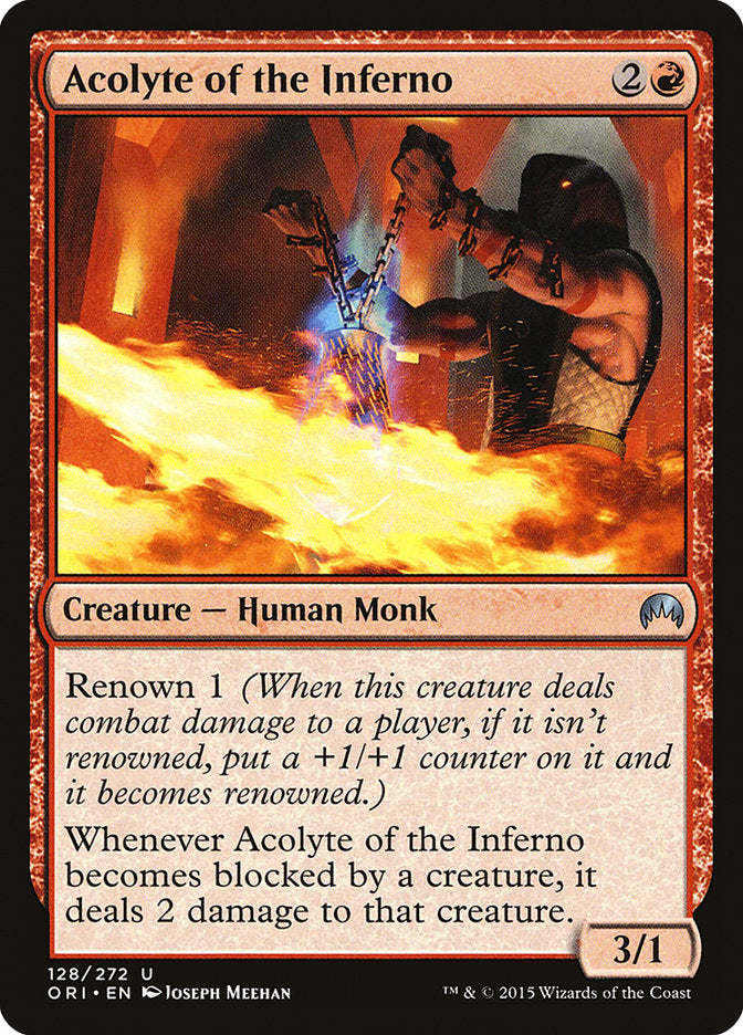 Acolyte of the Inferno [Magic Origins] | KingTCG.ca