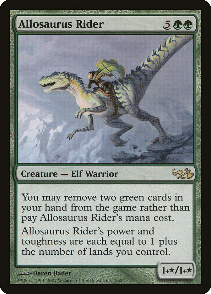 Allosaurus Rider [Duel Decks: Elves vs. Goblins] | KingTCG.ca